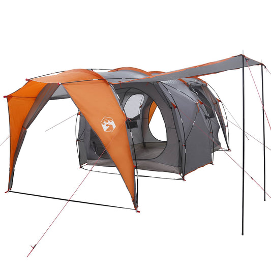 Tunnel Tent 4-Person Grey and Orange