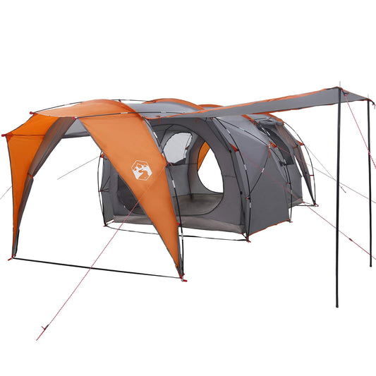 Tunnel Tent 6-Person Grey and Orange