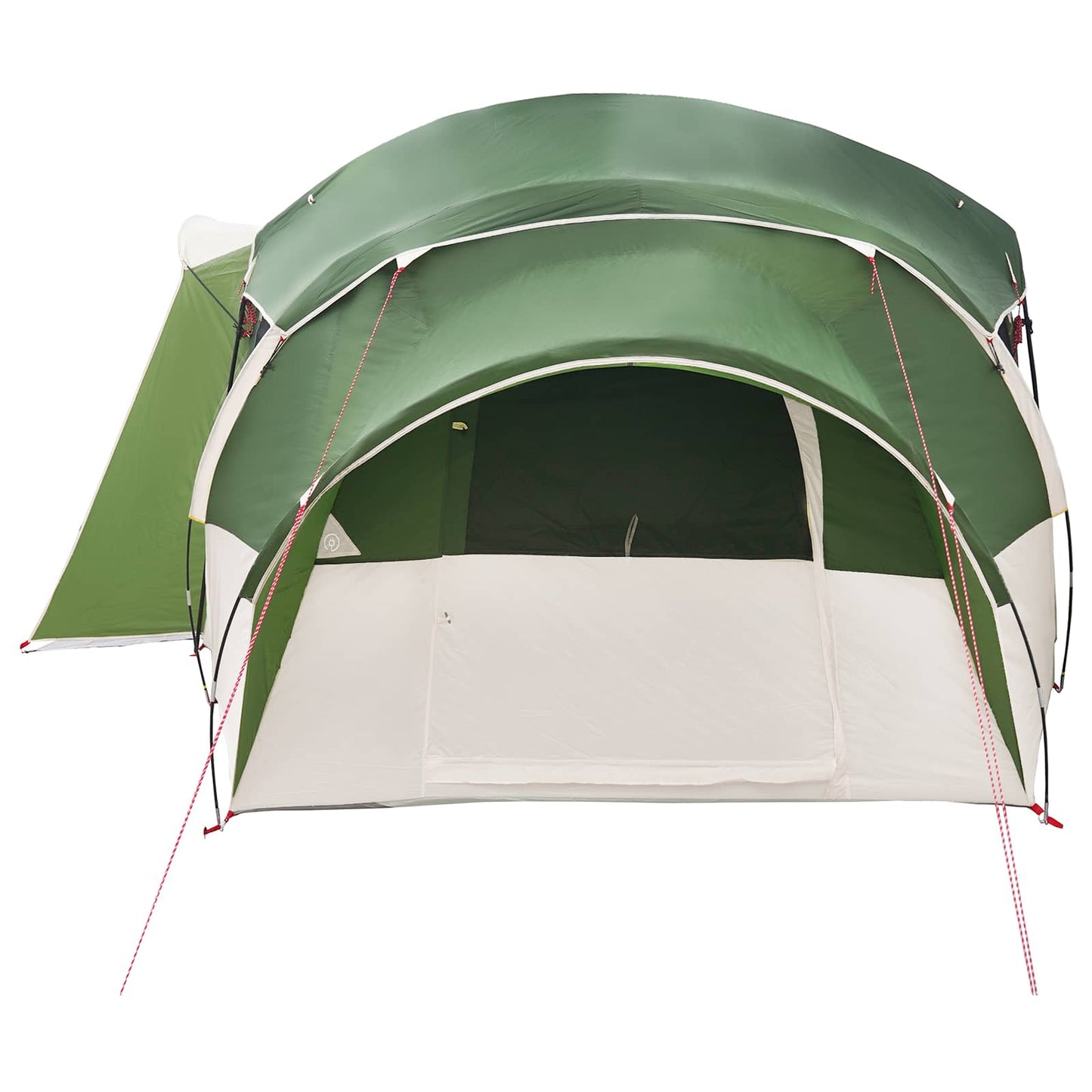 Family Tent with Rainfly Water-resistant 10-Person Green