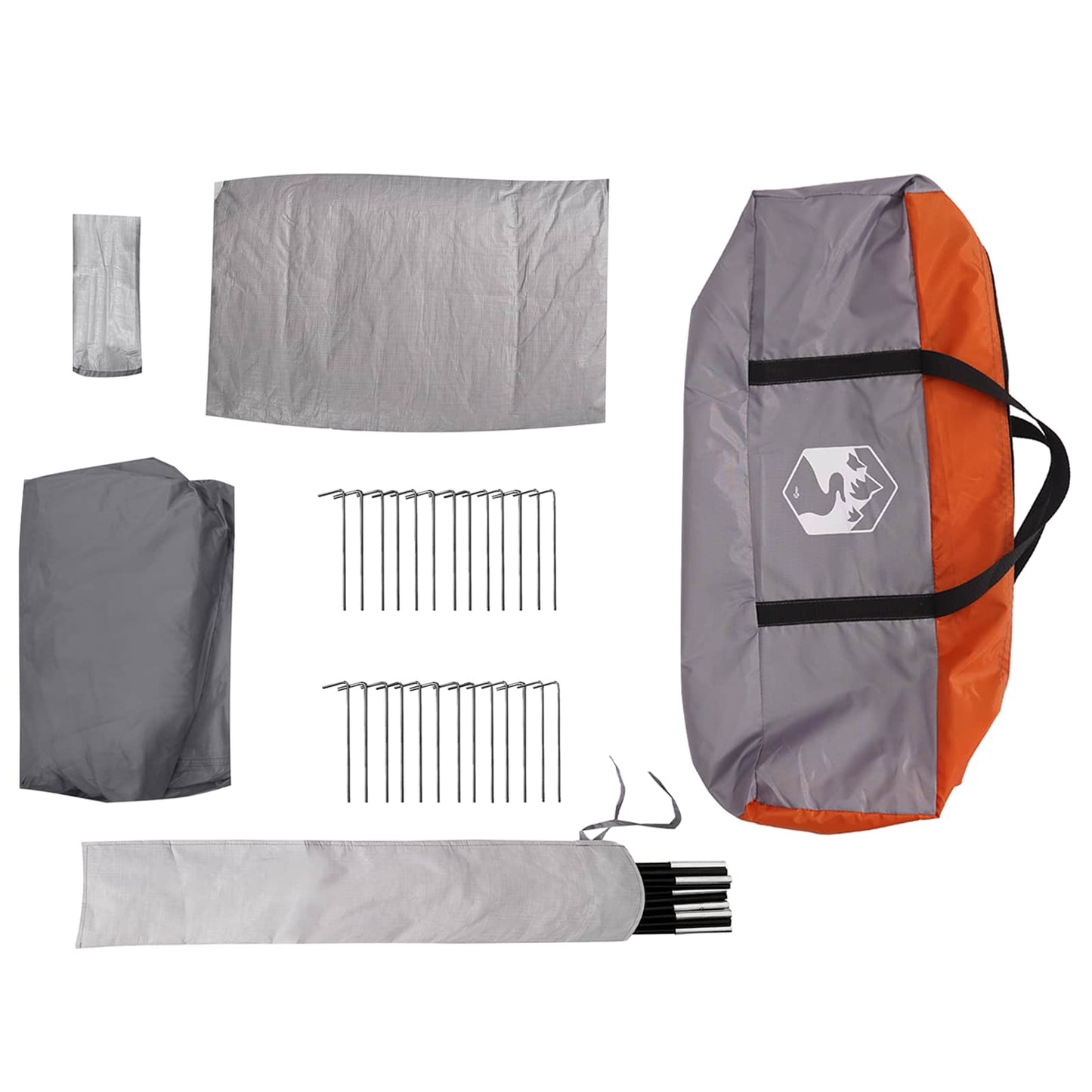 Family Tent with Rainfly Water-resistant 10-Person