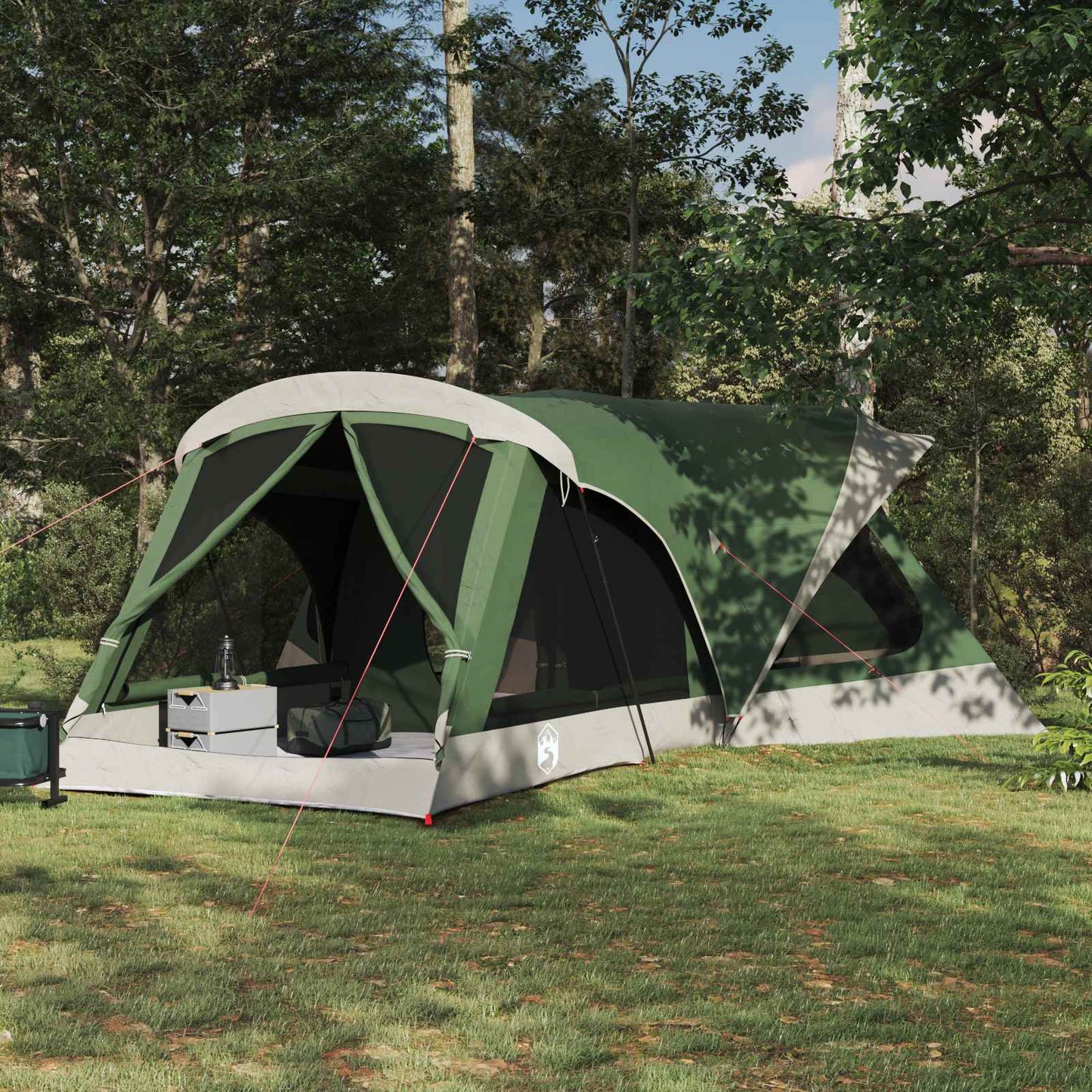Family Tent Green 550 x 555 x 208 cm