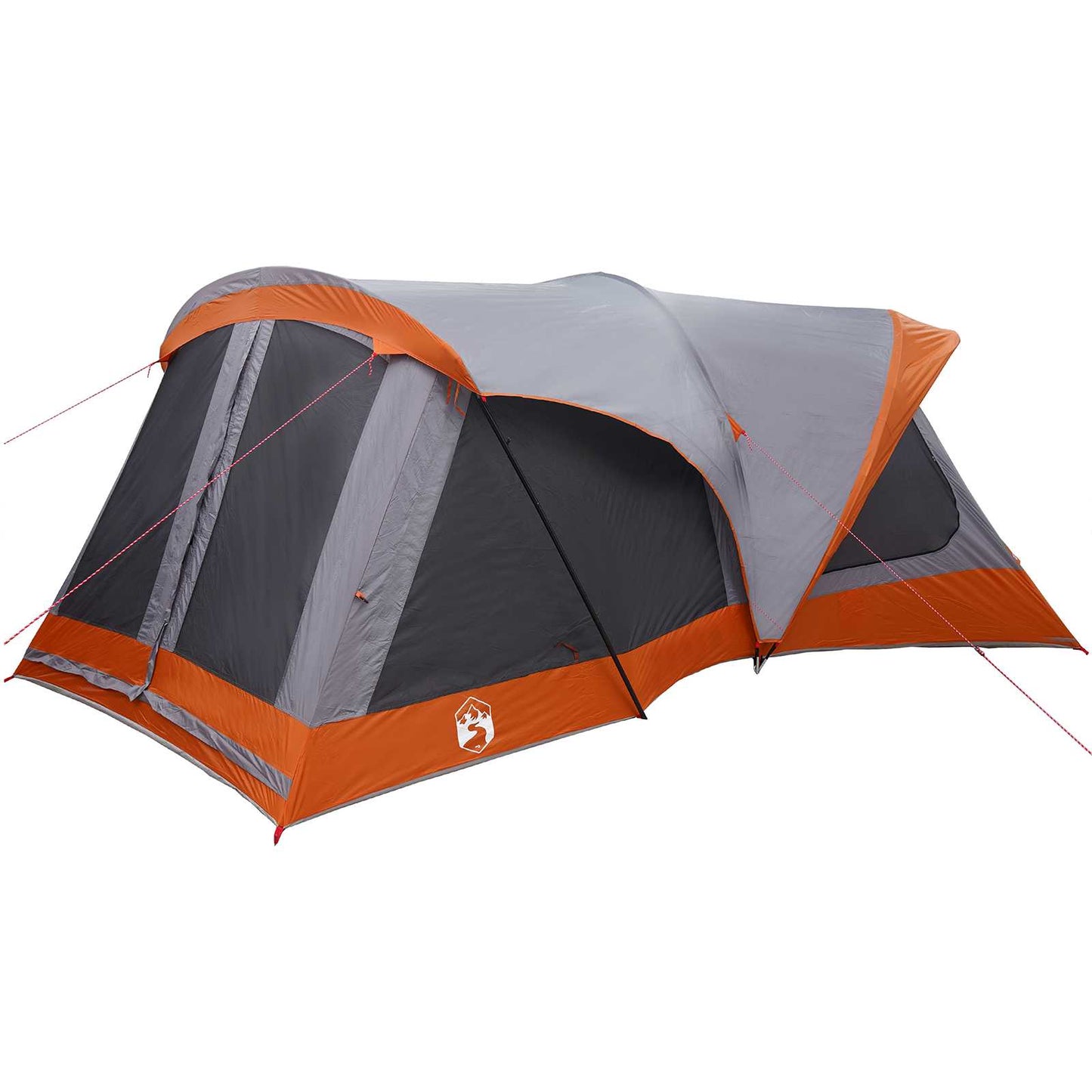 Family Tent Grey and Orange 550 x 555 x 208 cm