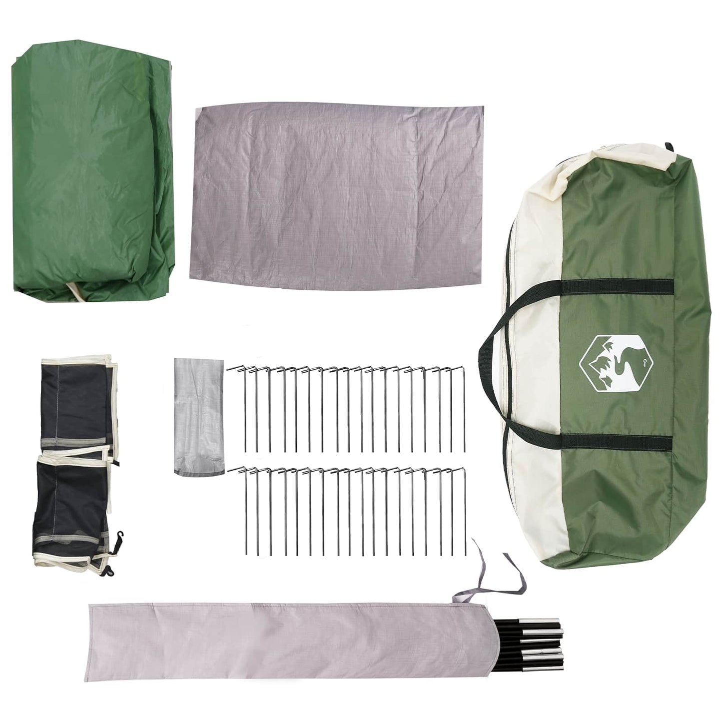 Family Tent Green 610 x 610 x 210 cm