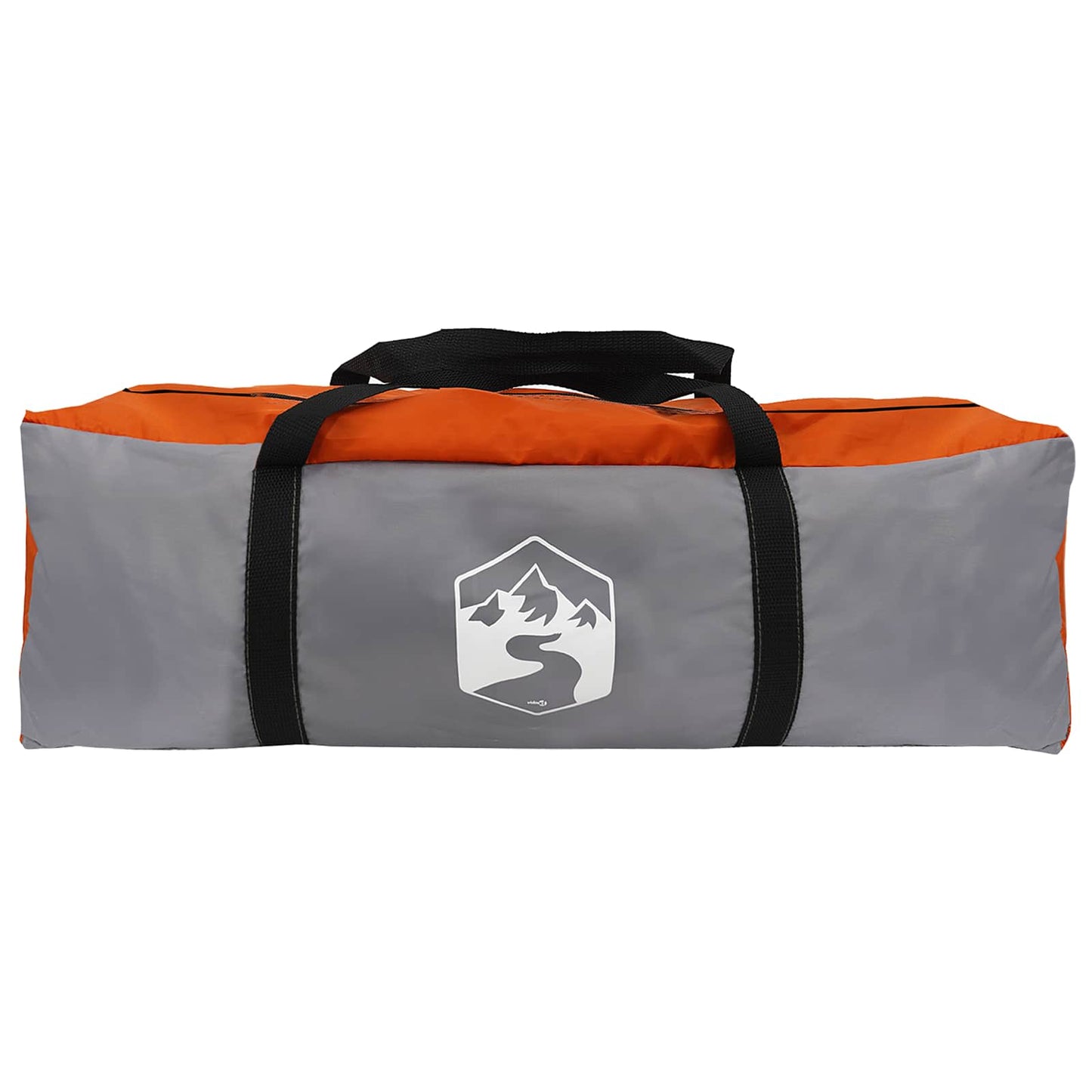 Family Tent Grey and Orange 610 x 610 x 210 cm