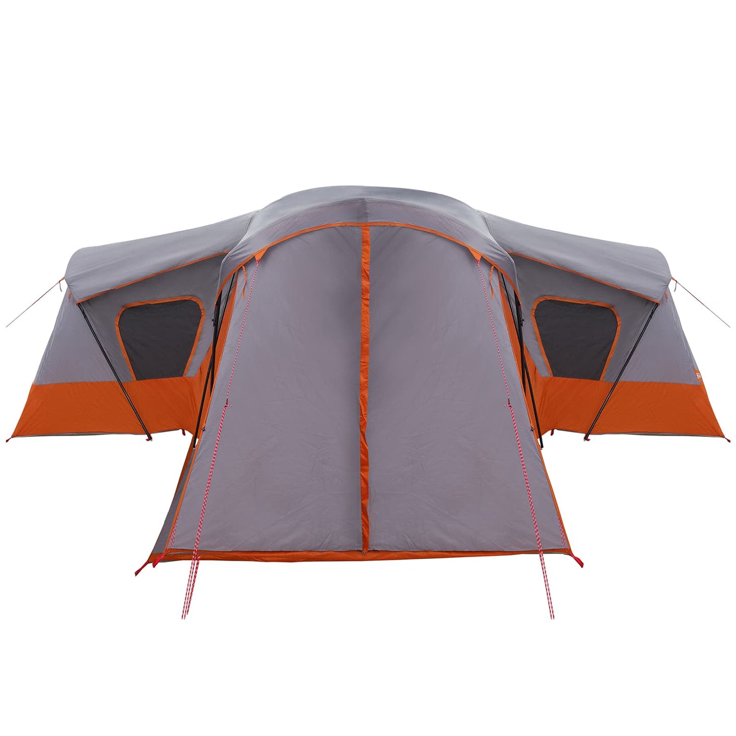 Family Tent Grey and Orange 610 x 610 x 210 cm