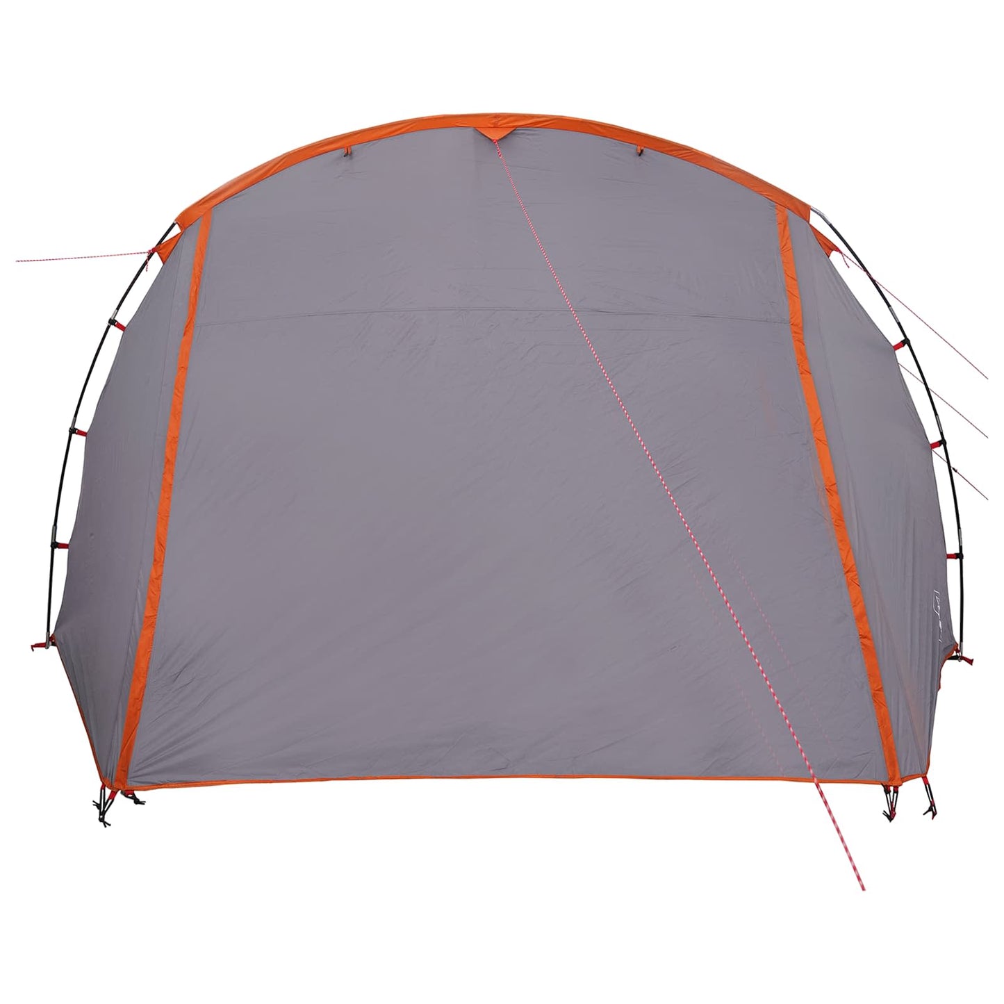 Tunnel Tent Grey and Orange 675 x 392 x 210 cm
