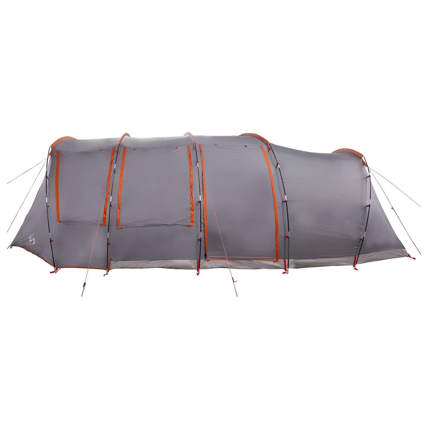 Tunnel Tent Grey and Orange 675 x 392 x 210 cm