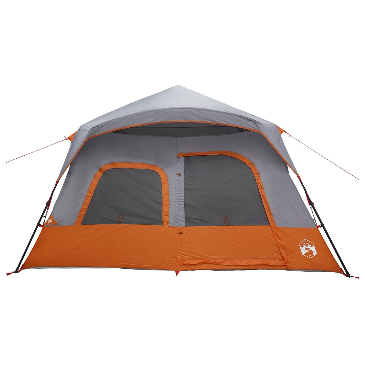 Instant Tent Grey and Orange 340 x 280 x 190 cm