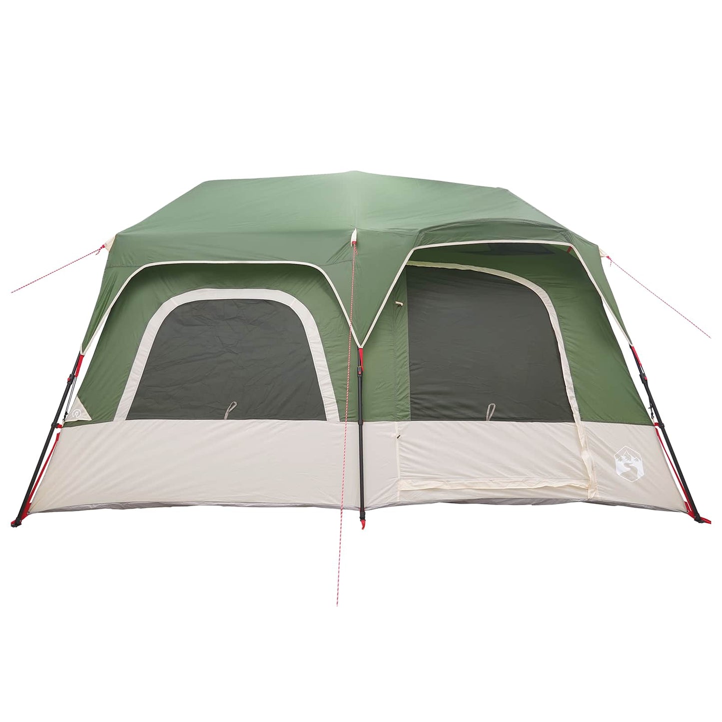 Instant Tent Green 8-Person 185T Polyester with PU Coating