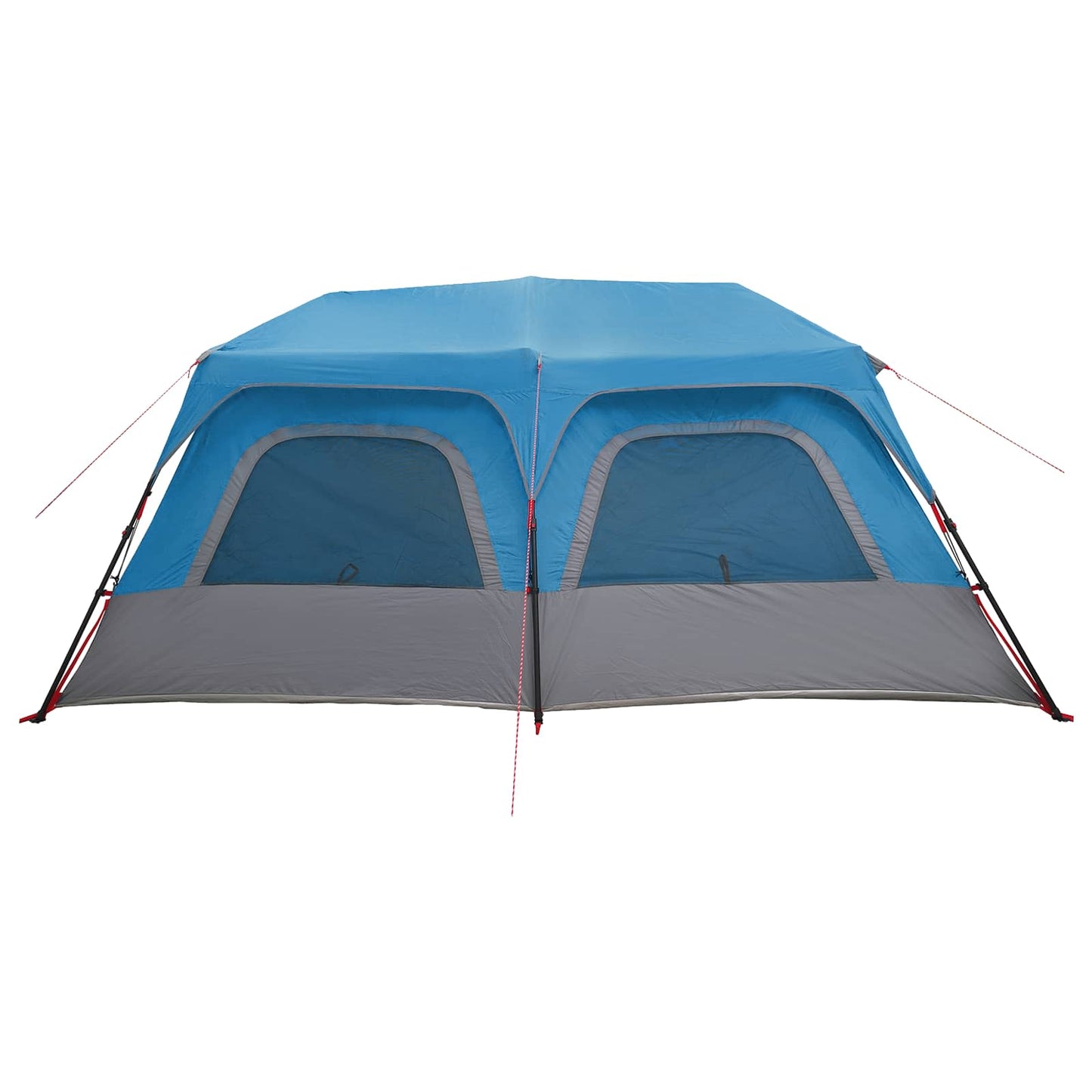 Instant Tent Blue 10-Person 185T Polyester with PU Coating