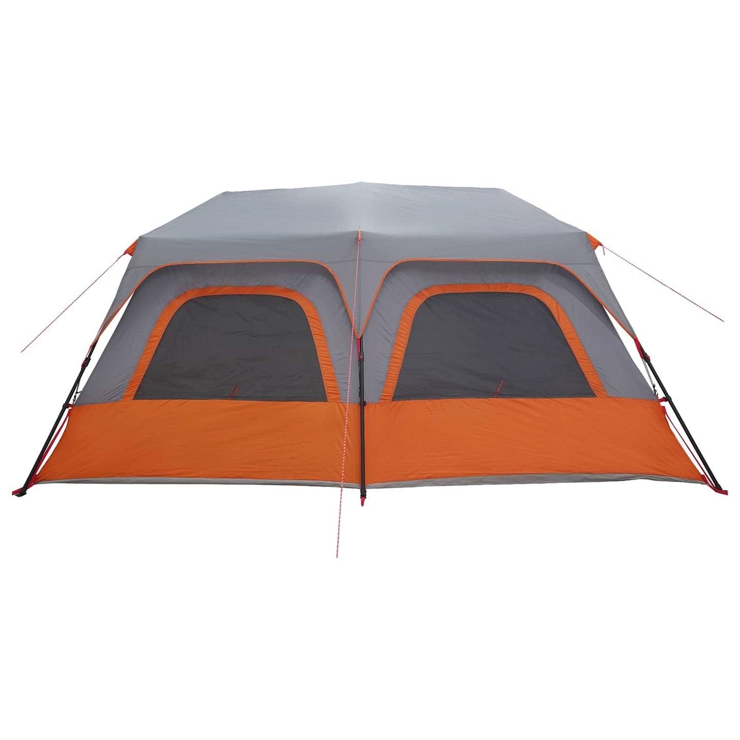 Instant Tent Grey and Orange 10-Person