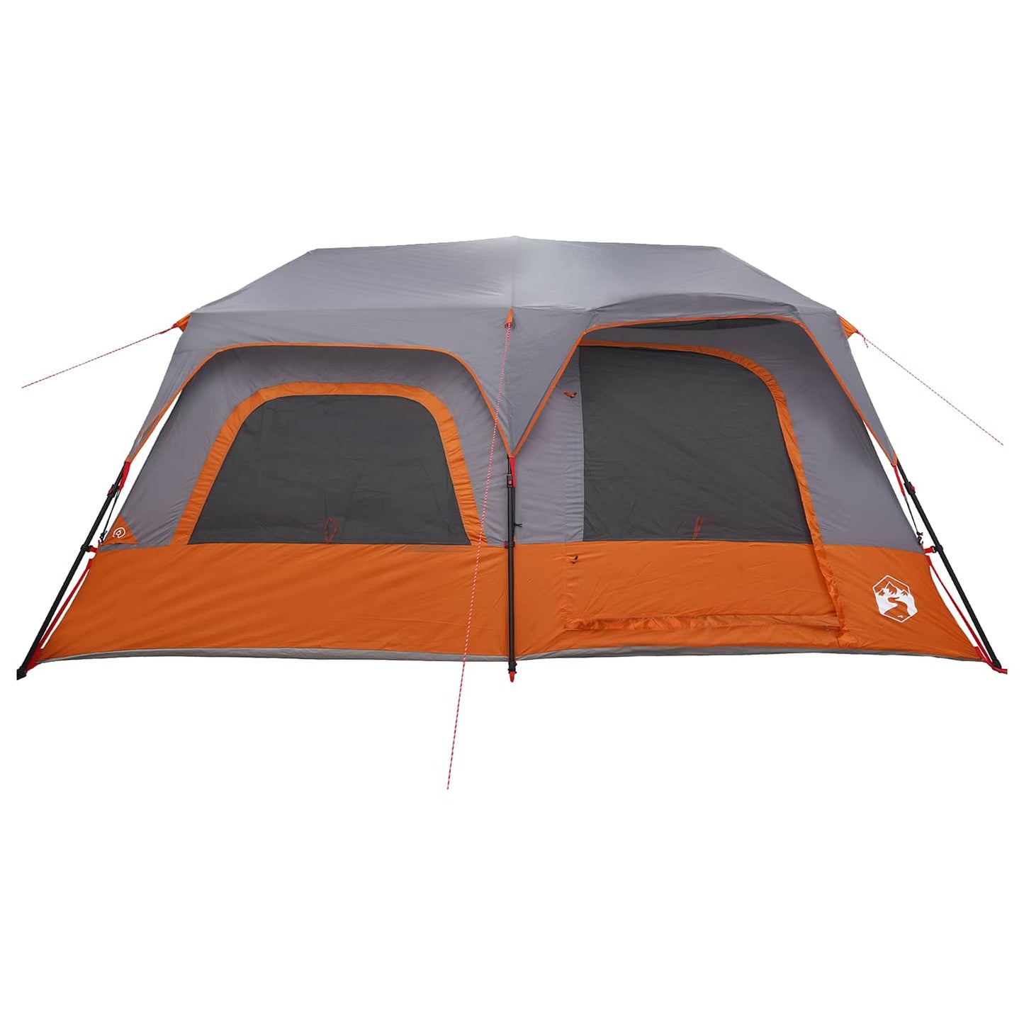 Instant Tent Grey and Orange 10-Person
