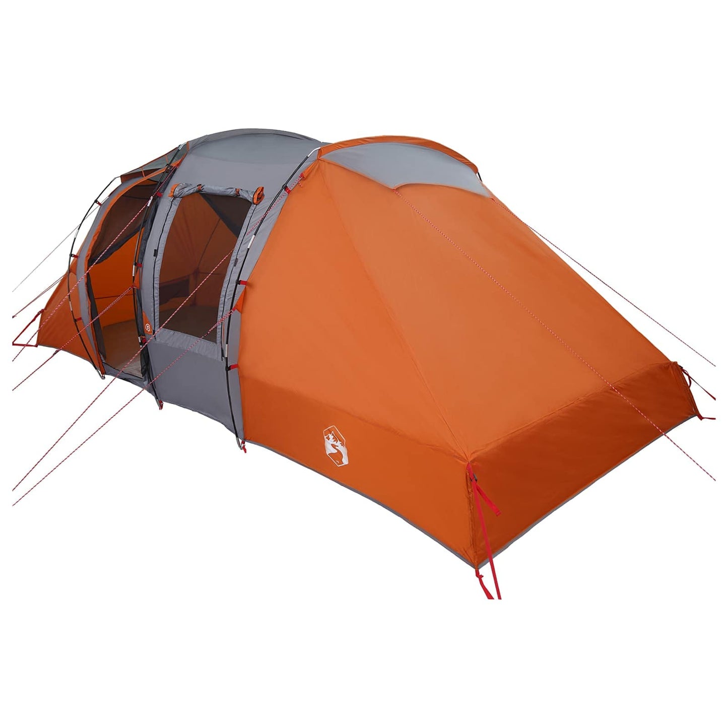Instant Tent Grey and Orange 524 x 232 x 192 cm