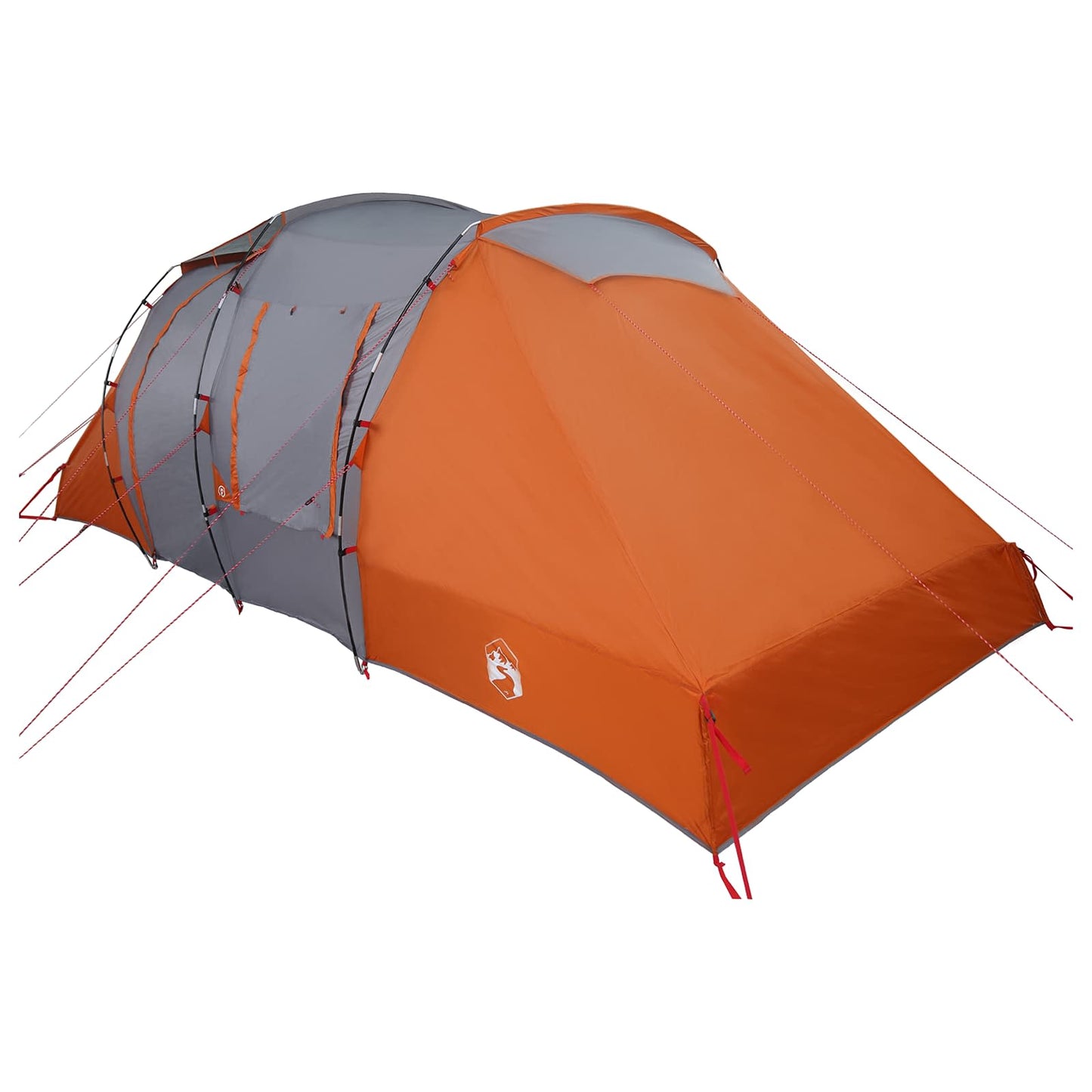 Instant Tent Grey and Orange 524 x 232 x 192 cm