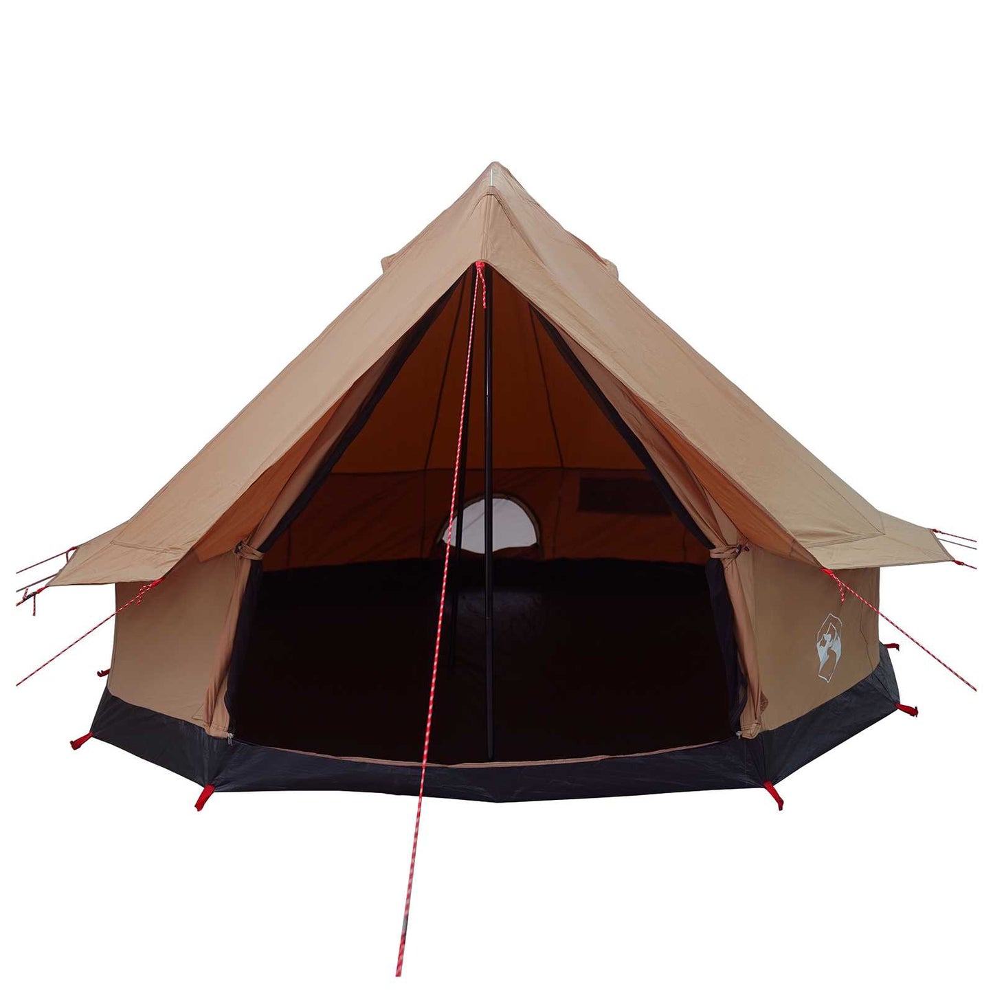Family Tent Brown 6-Person Polycotton