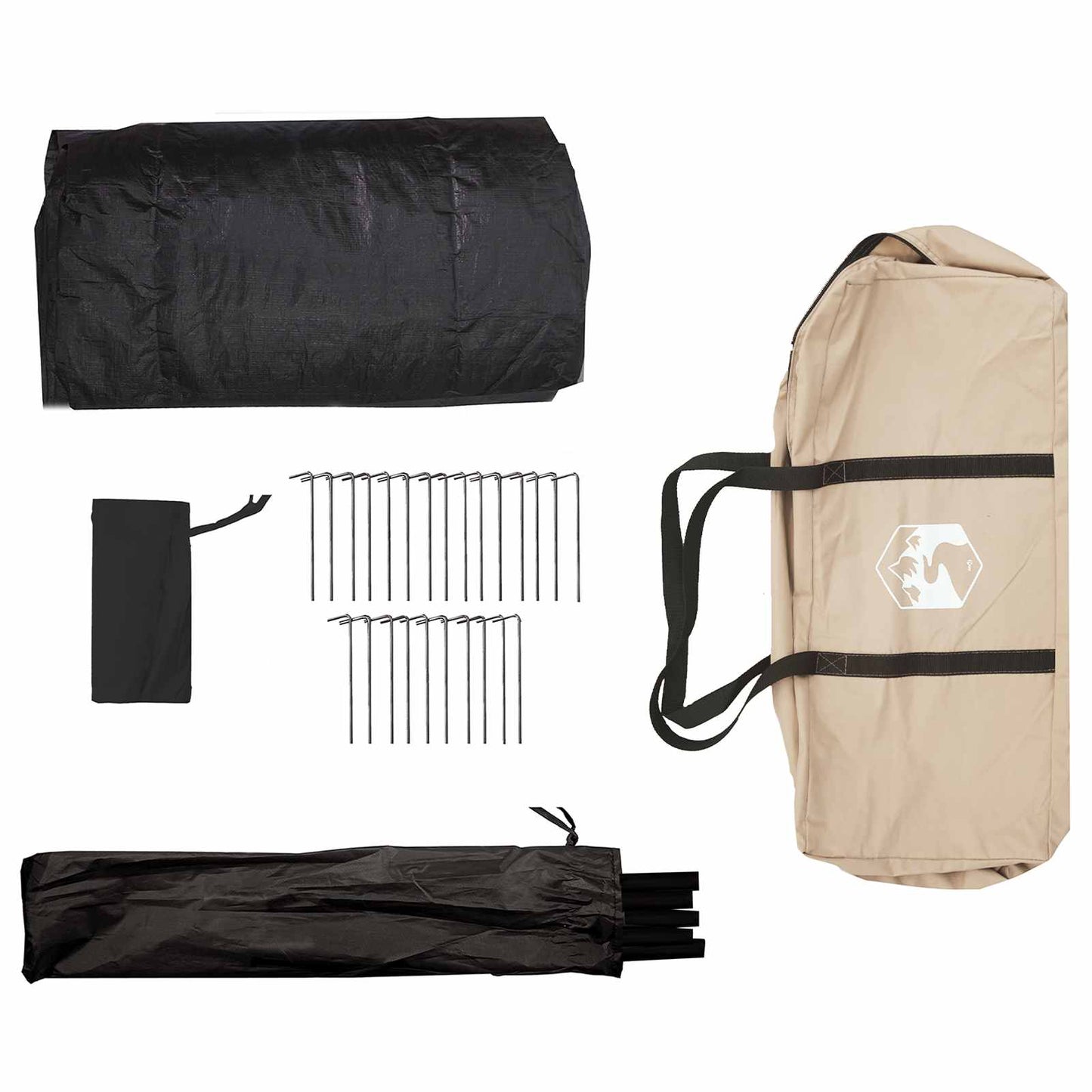 Family Tent Cream 8-Person Polycotton