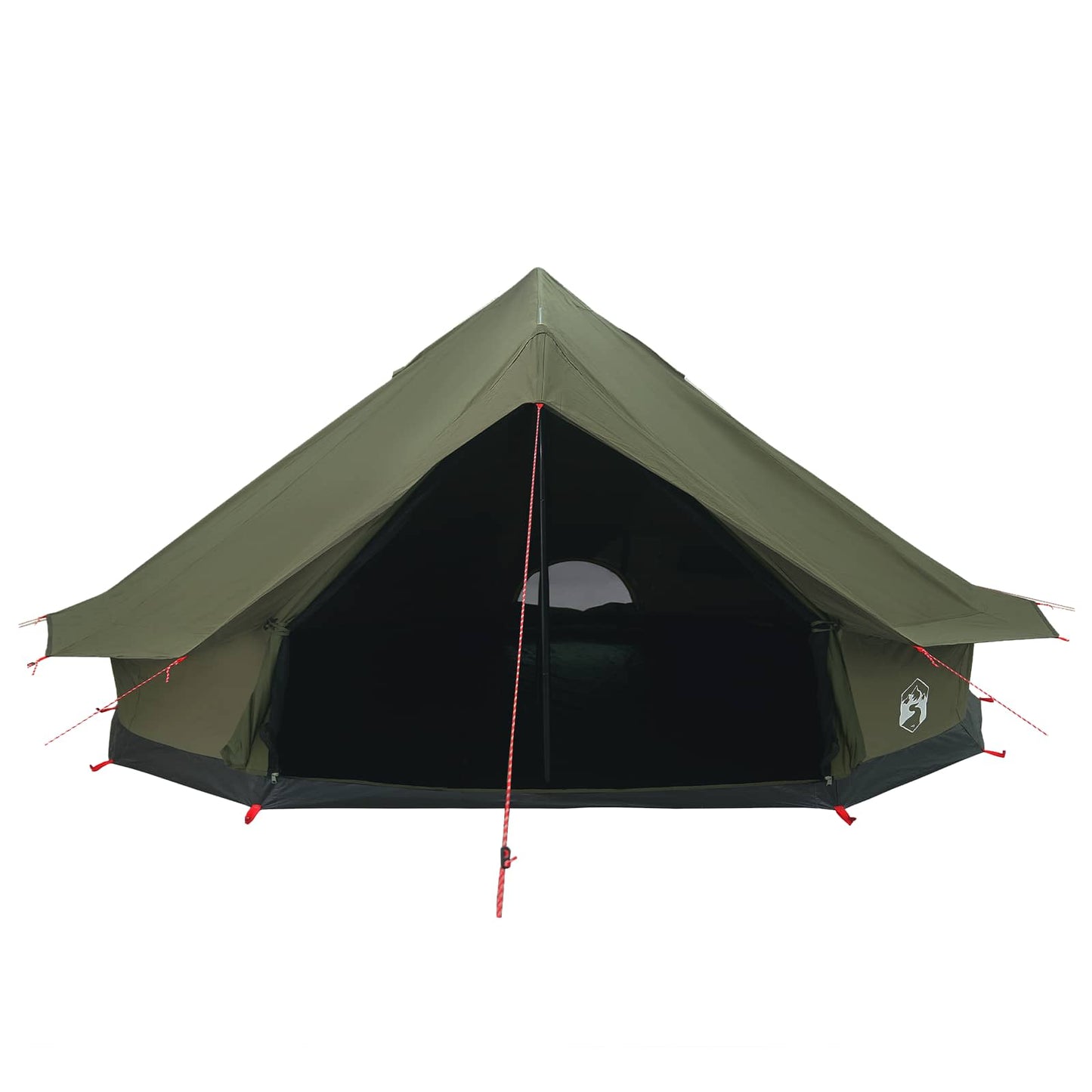 Family Tent Army Green 10-Person Polycotton