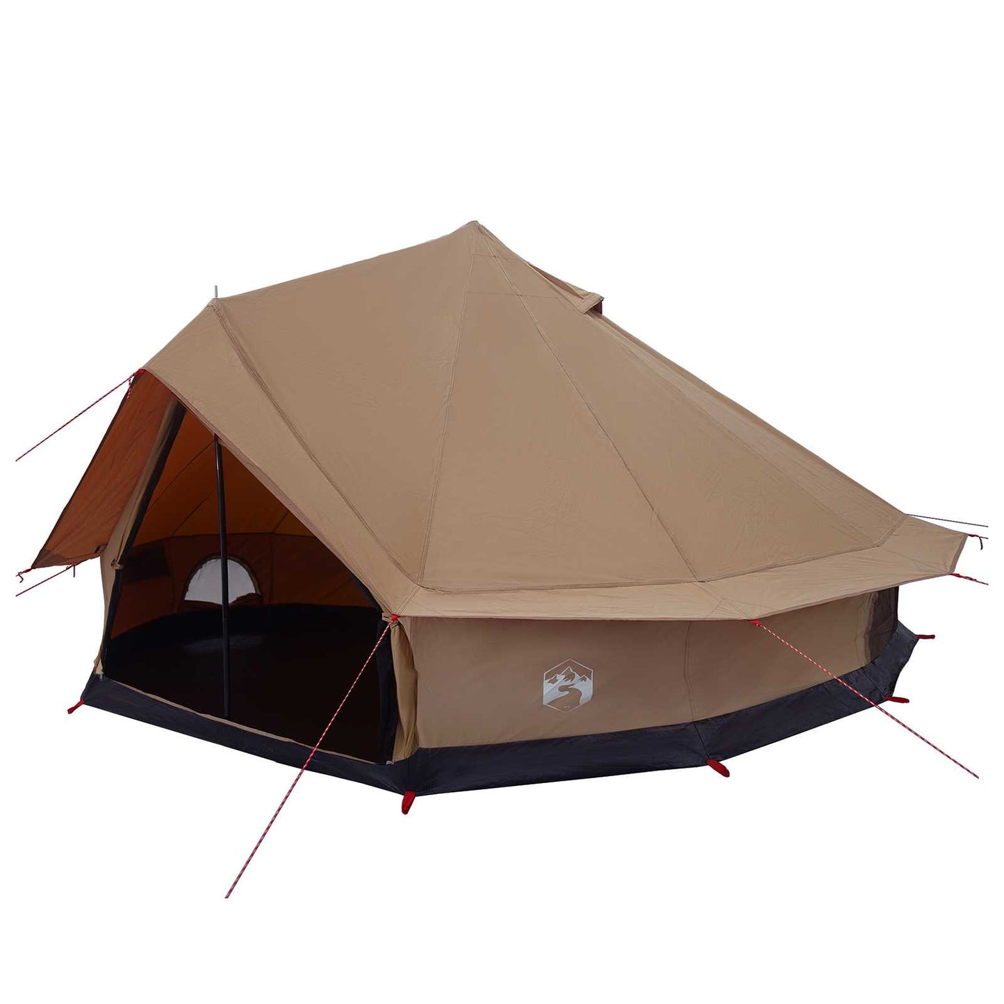 Family Tent Brown 10-Person Polycotton