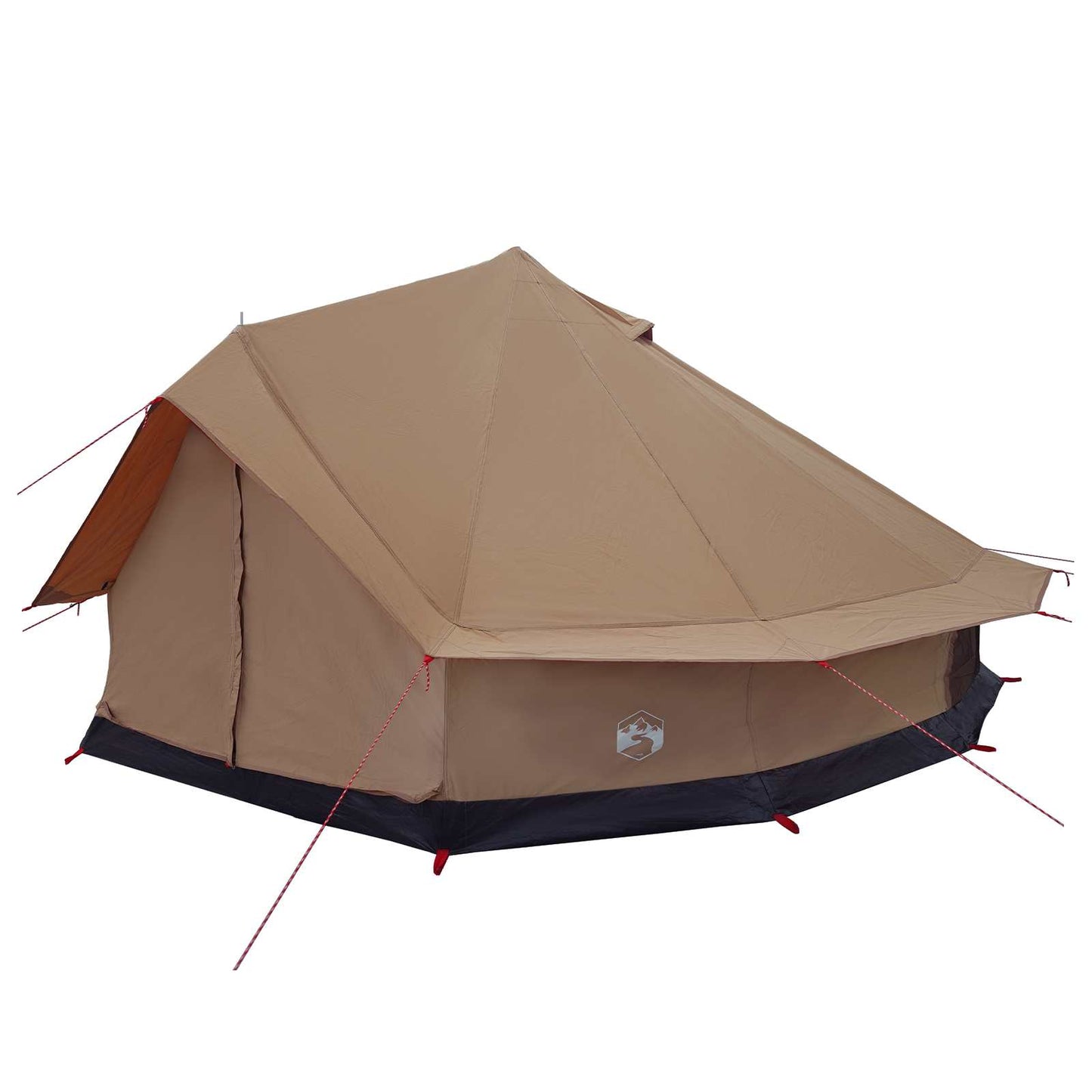 Family Tent Brown 10-Person Polycotton