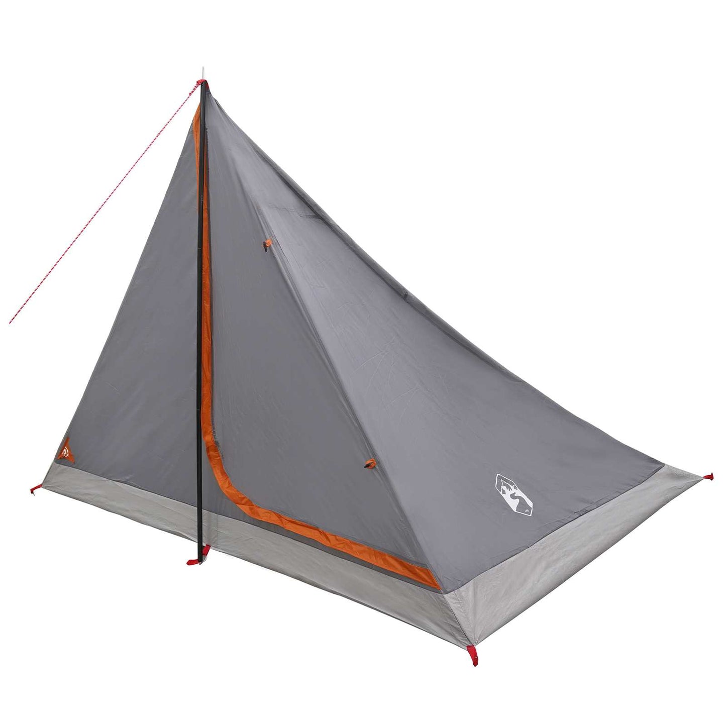Backpacking Tent Grey and Orange 4-Person
