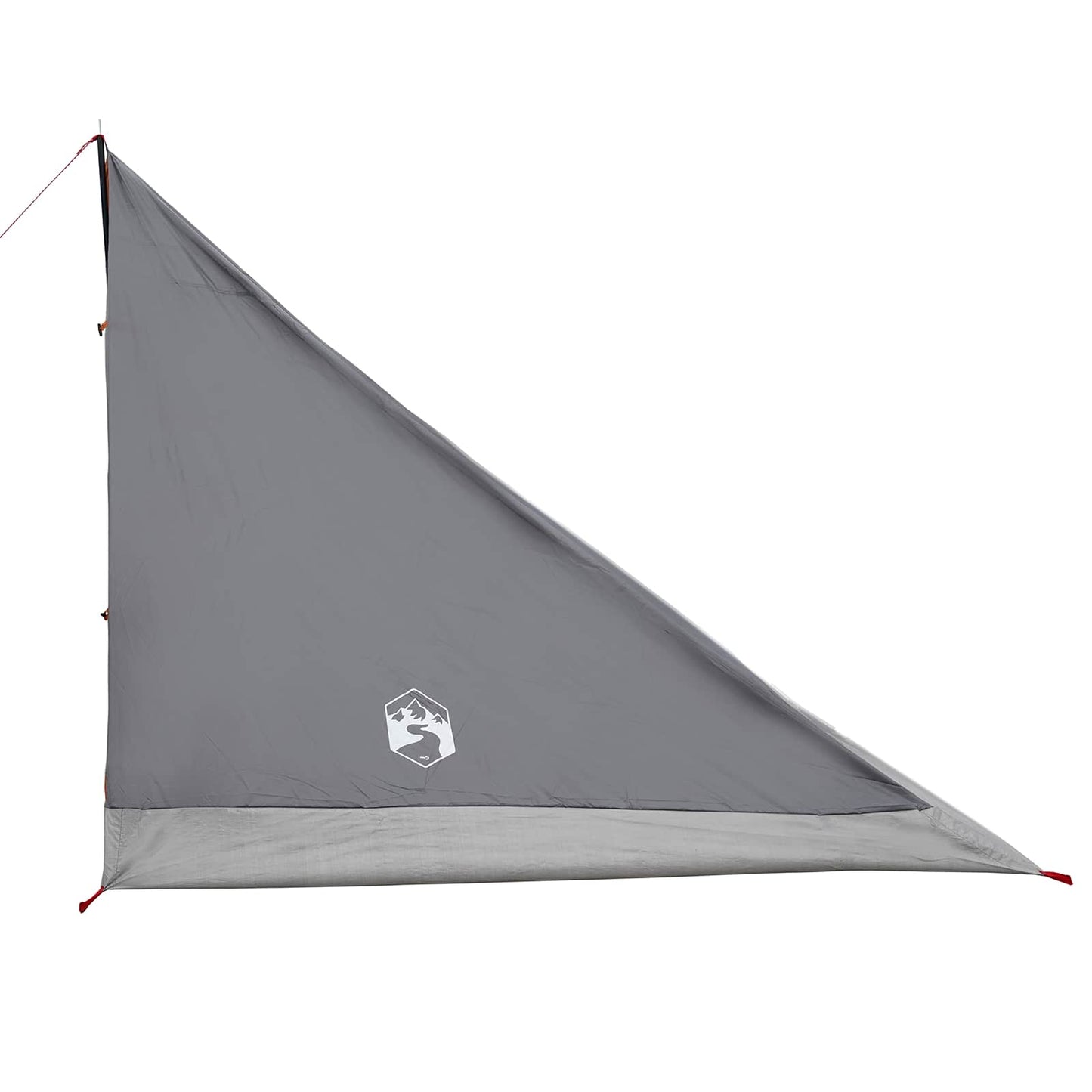 Backpacking Tent Grey and Orange 4-Person