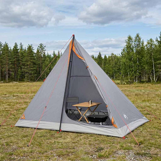 Backpacking Tent Grey and Orange 2-Person