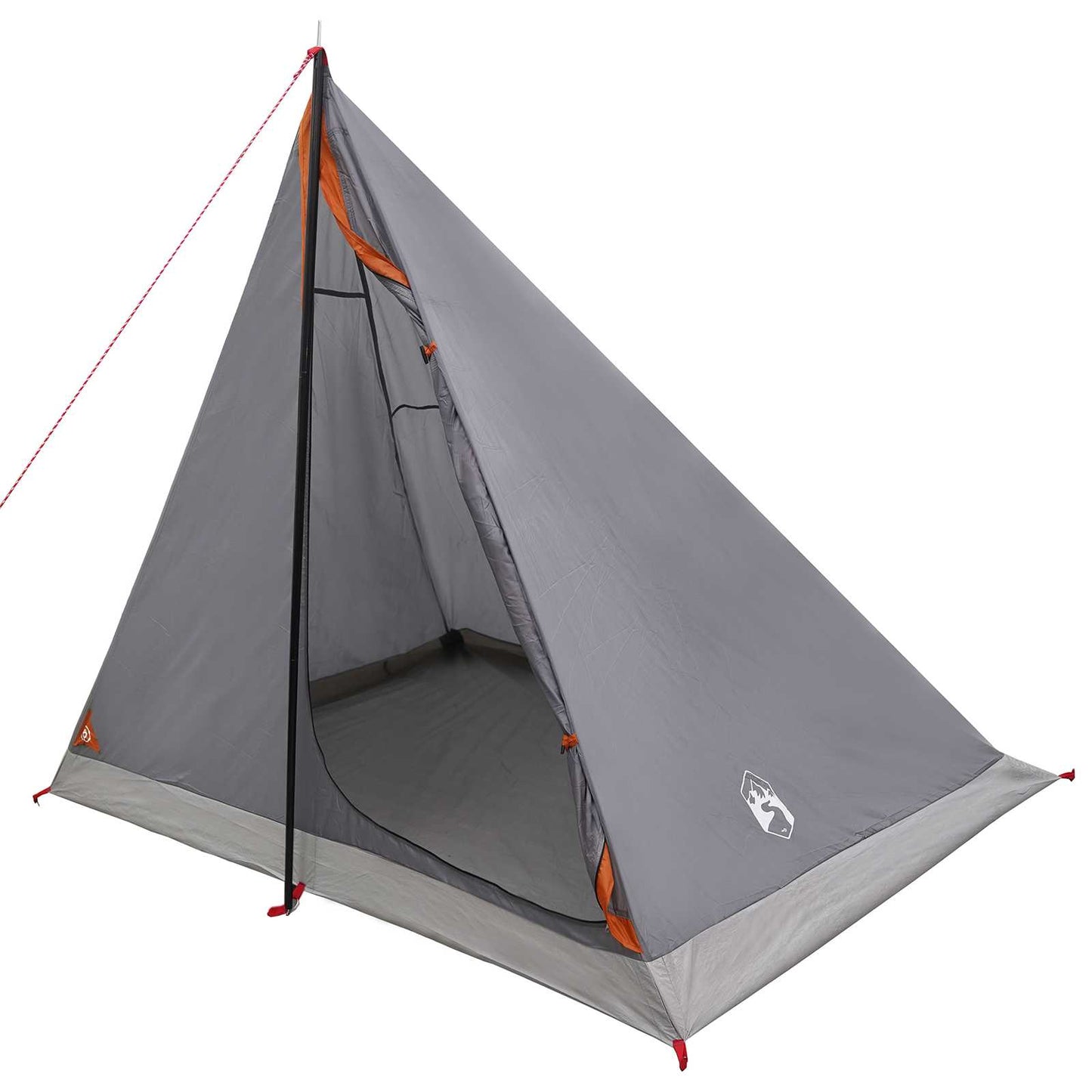Backpacking Tent Grey and Orange 2-Person