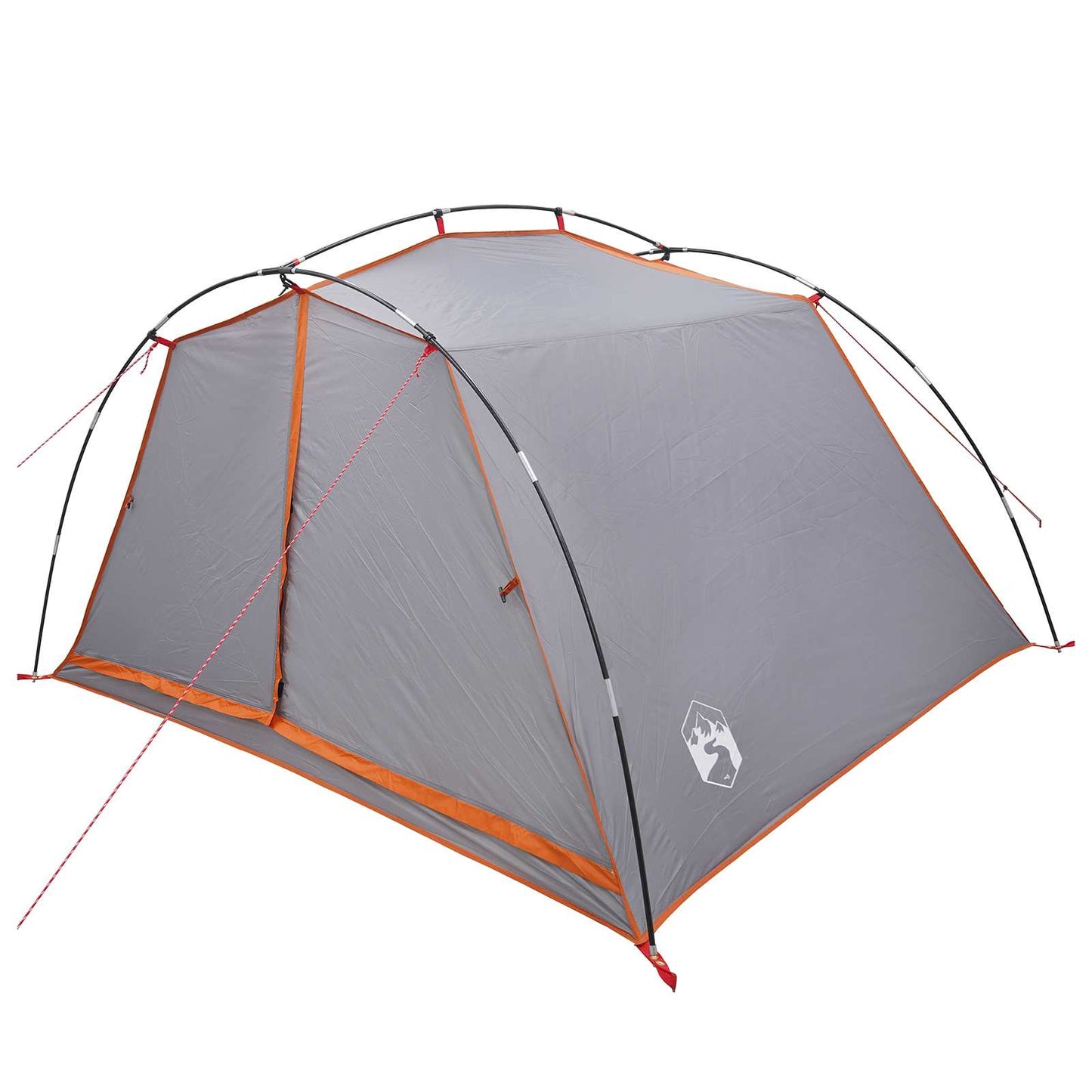 Tunnel Tent Grey and Orange 4-Person