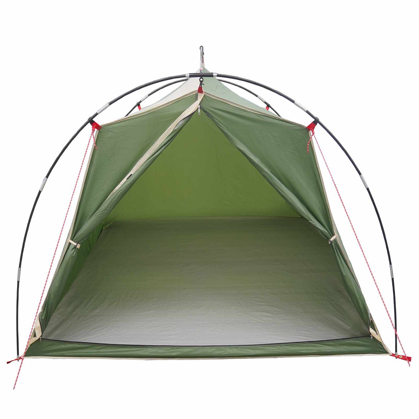 Tunnel Tent Green 2-Person 185T Polyester with PU Coating
