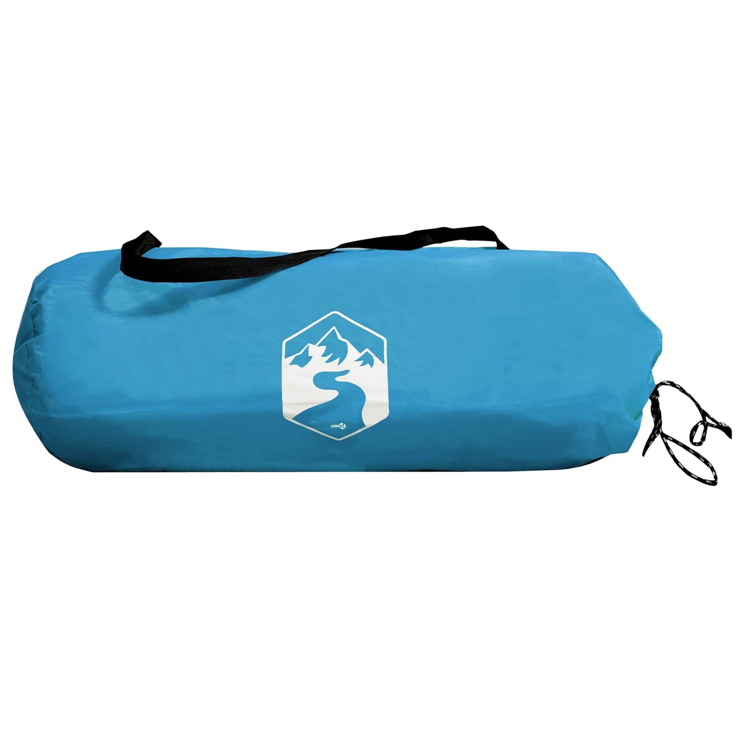 Tunnel Tent Blue 2-Person 185T Polyester with PU Coating