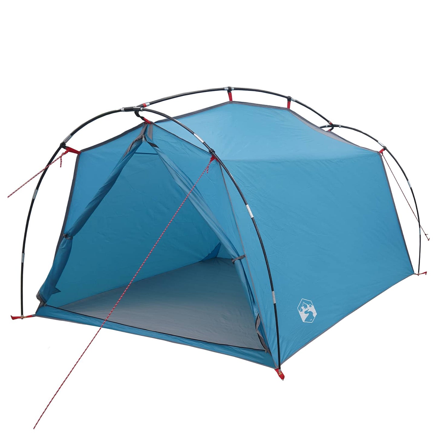 Tunnel Tent Blue 2-Person 185T Polyester with PU Coating