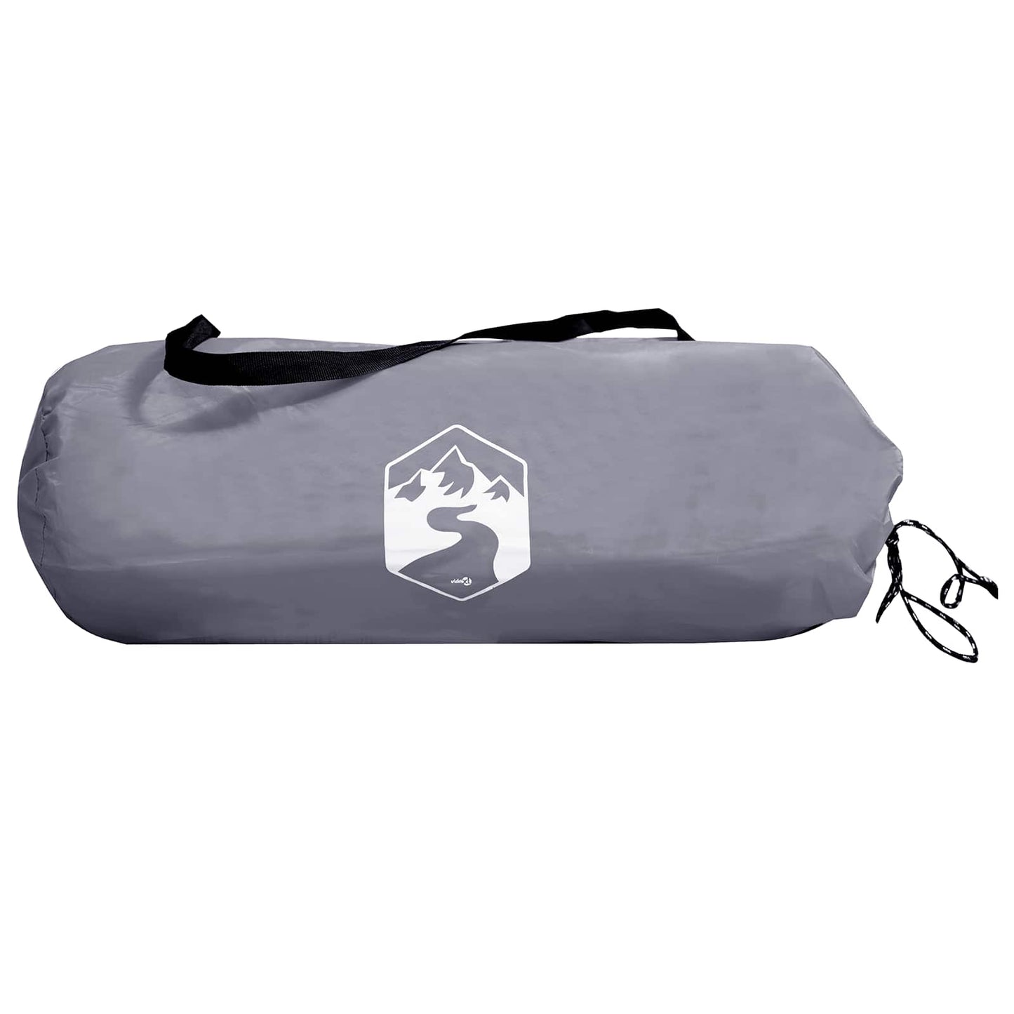 Tunnel Tent Grey and Orange 2-Person
