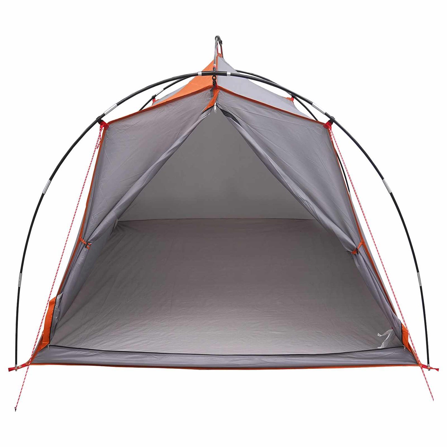 Tunnel Tent Grey and Orange 2-Person