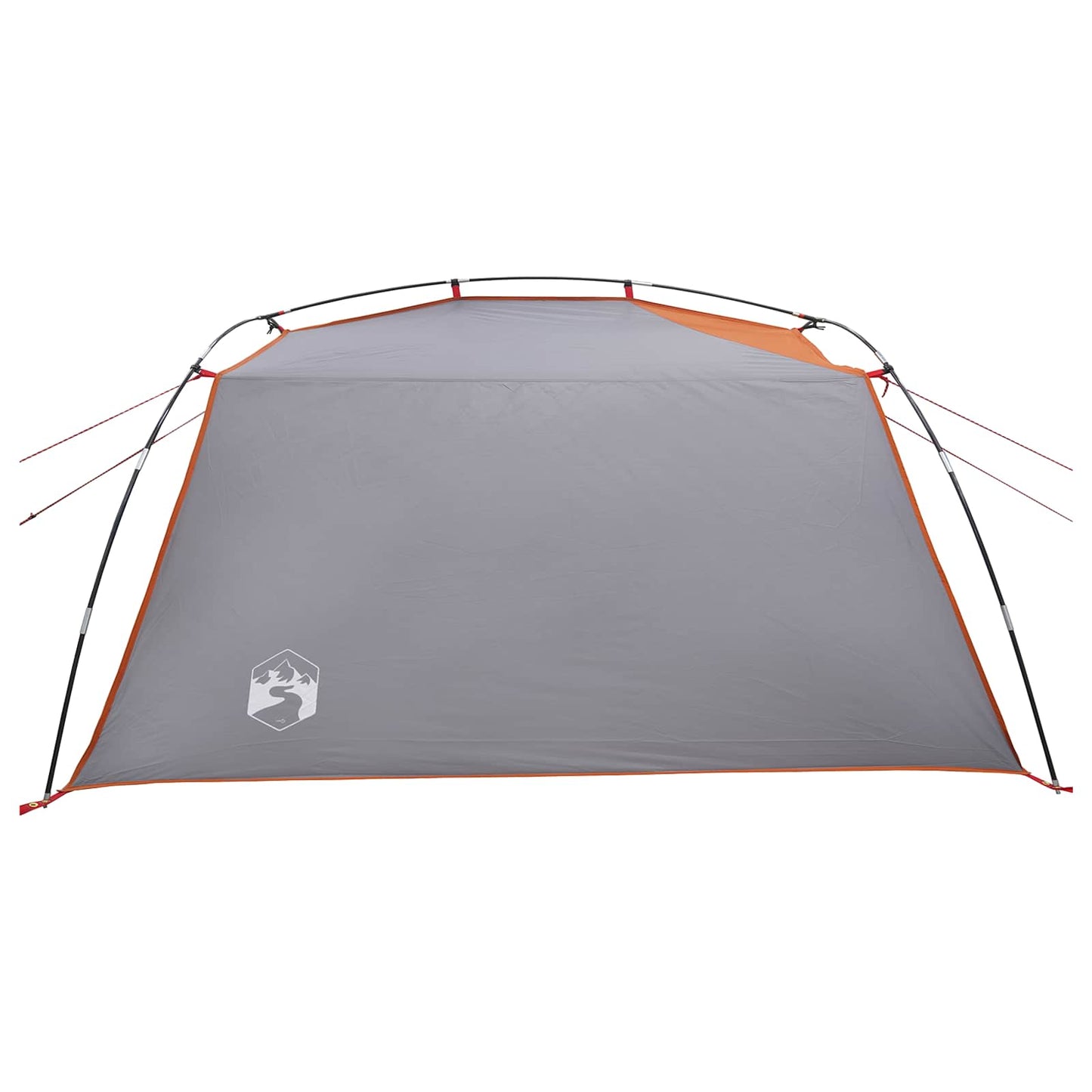 Tunnel Tent Grey and Orange 2-Person