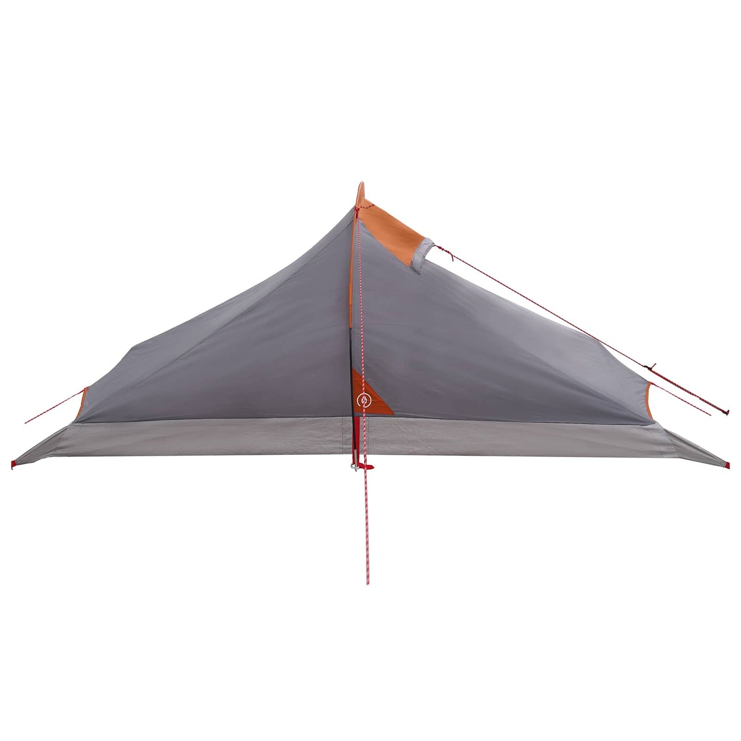 Backpacking Tent Grey and Orange 4-Person