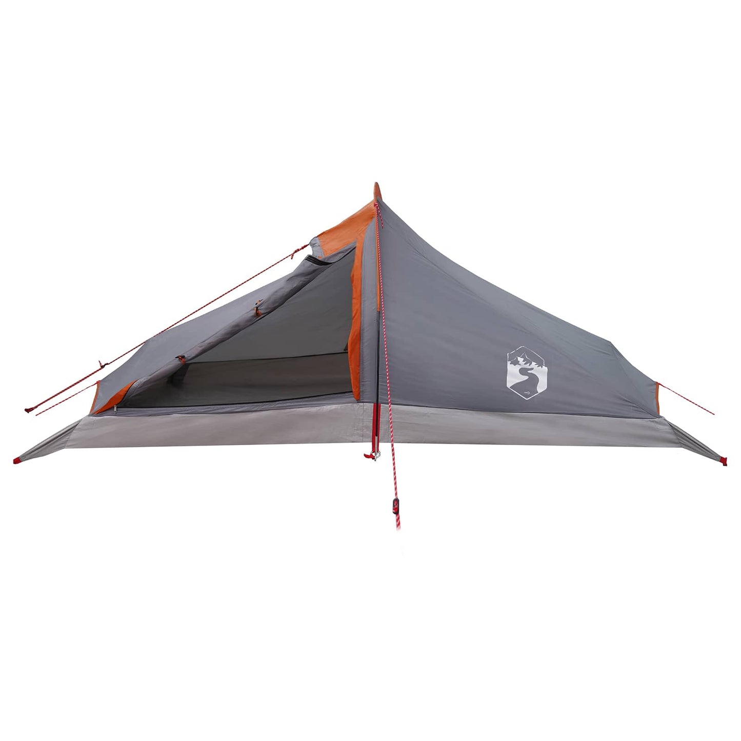 Backpacking Tent Grey and Orange 4-Person