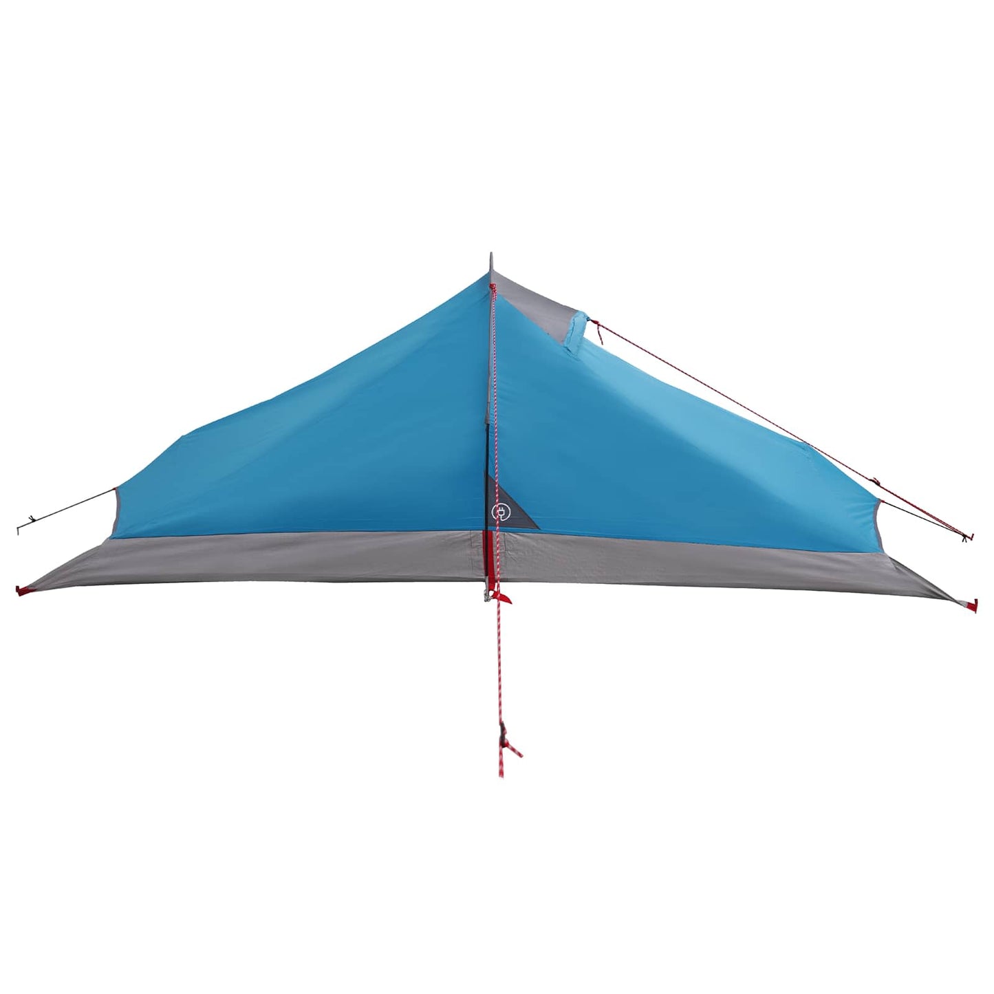 Backpacking Tent Blue 2-Person 185T Polyester with PU Coating