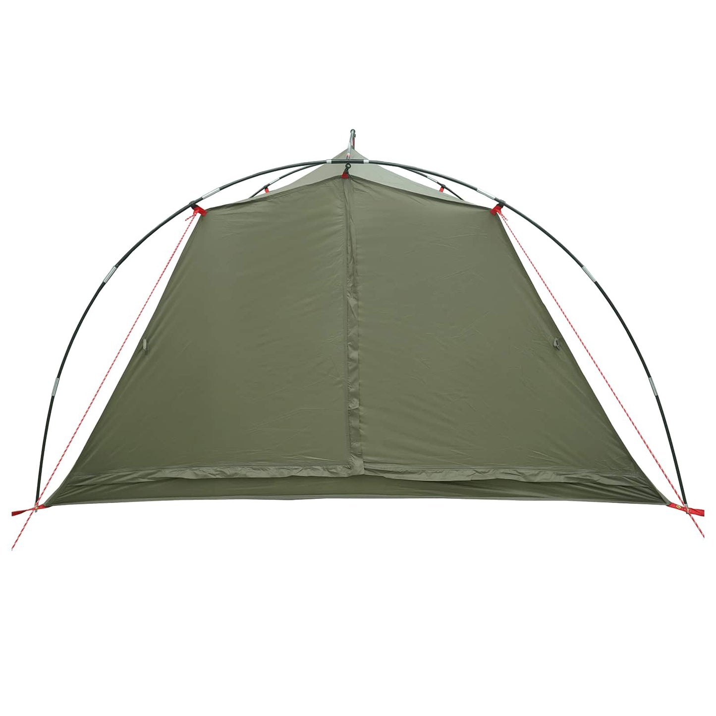 Tunnel Tent Olive Green 4-Person 185T Polyester with PU Coating