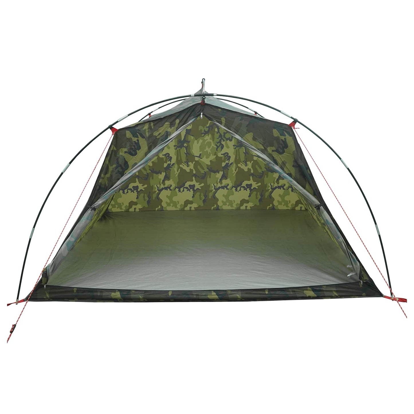 Tunnel Tent Camouflage 4-Person 185T Polyester with PU Coating