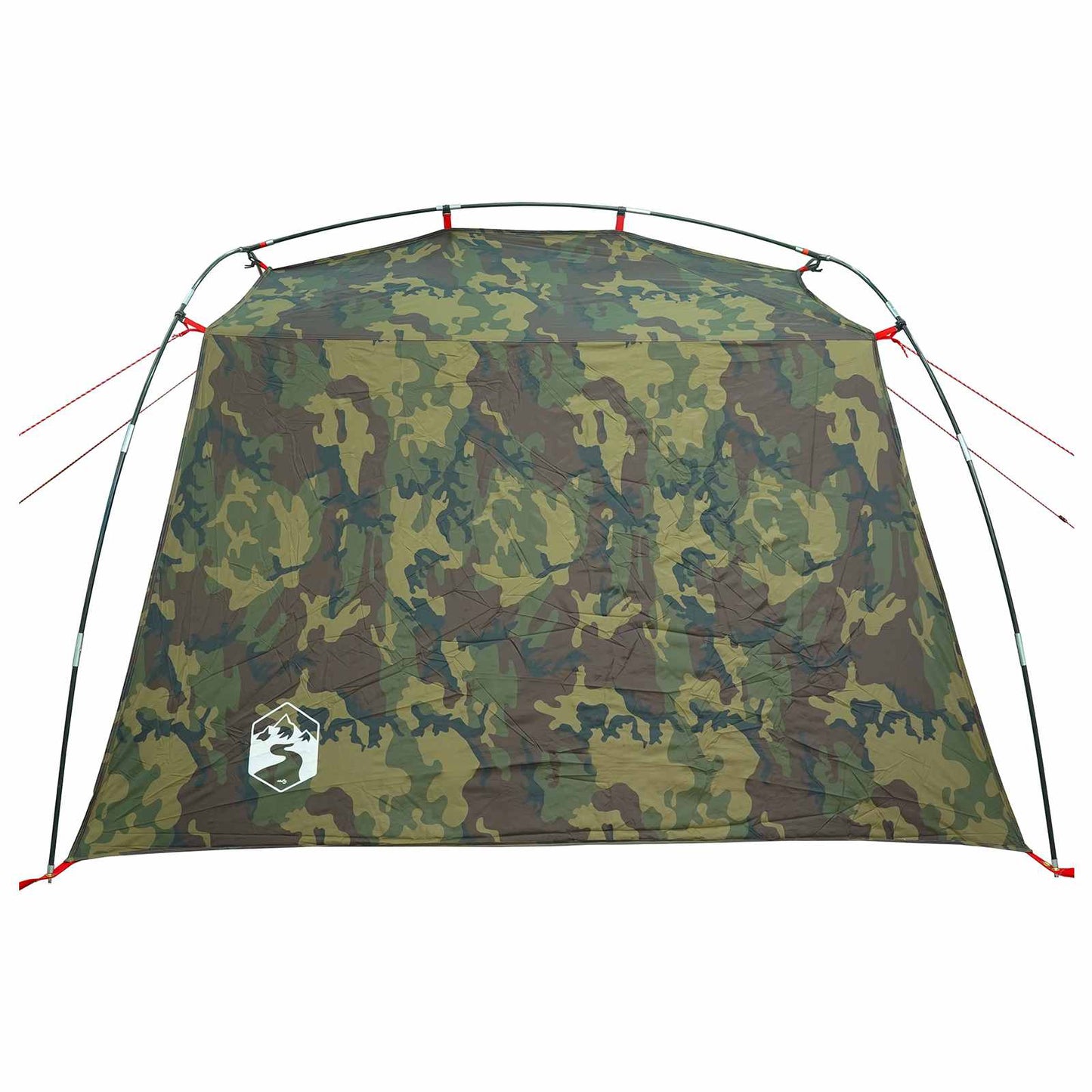 Tunnel Tent Camouflage 4-Person 185T Polyester with PU Coating