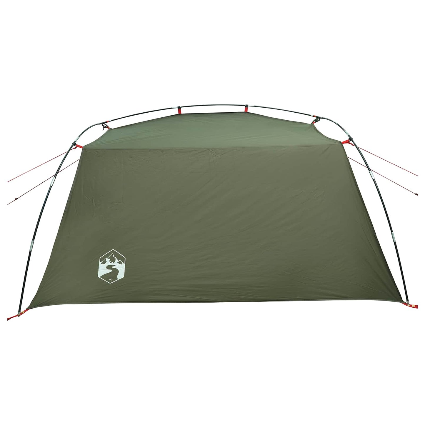 Tunnel Tent Olive Green 2-Person 185T Polyester with PU Coating