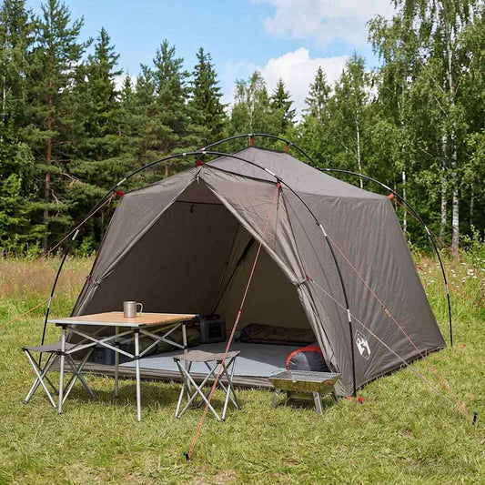 Tunnel Tent Brown and Grey 2-Person