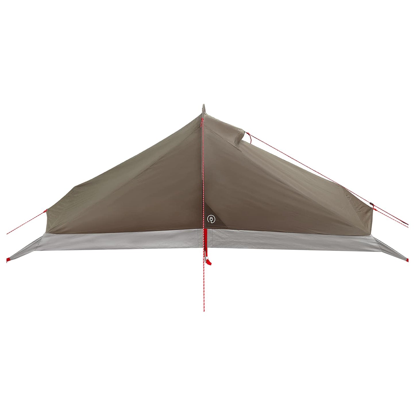 Backpacking Tent Brown and Grey 4-Person