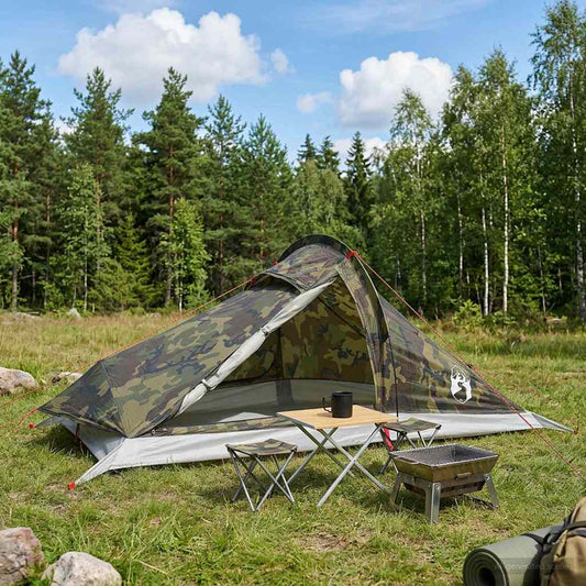 Backpacking Tent Camouflage 4-Person