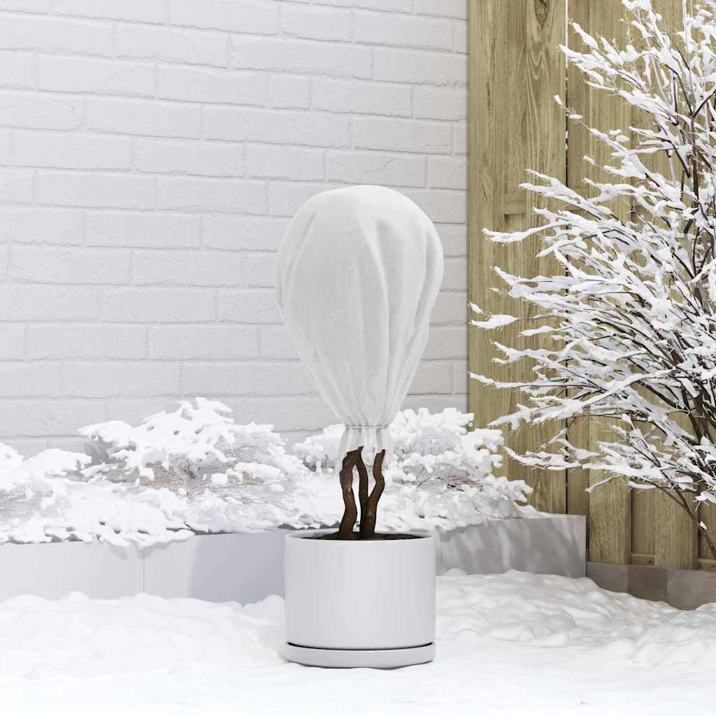 Frost Protection Plant Fleece White 50 x 1.6 m Non-woven Fabric