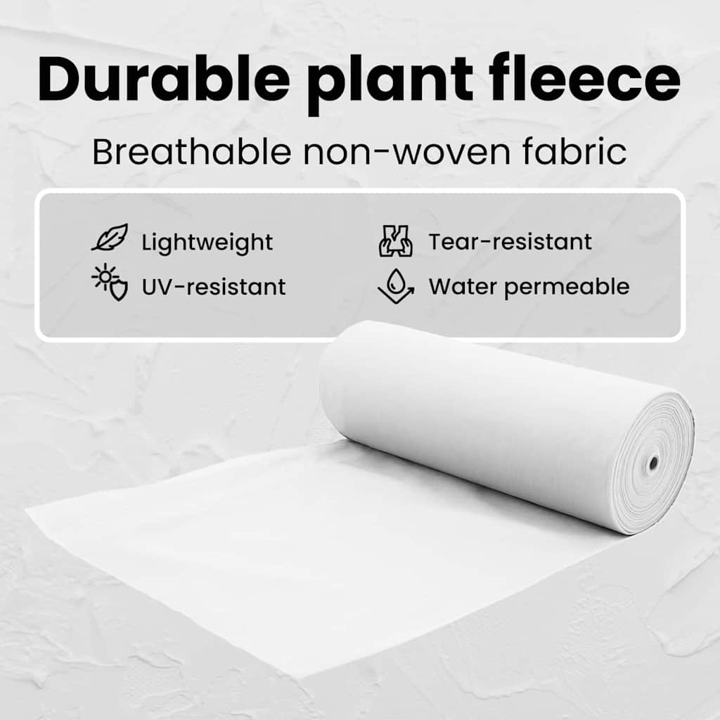 Frost Protection Plant Fleece White 50 x 3.2 m Non-woven Fabric
