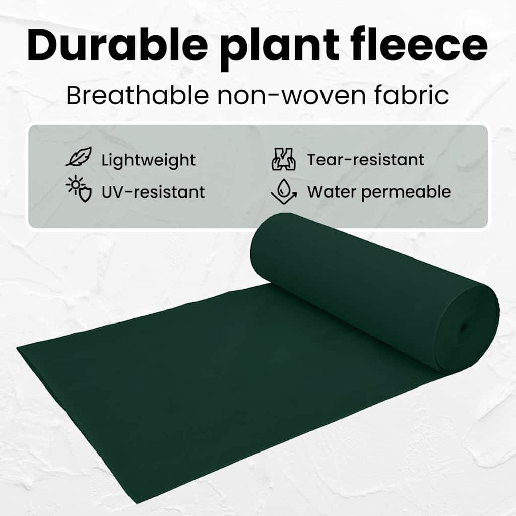Frost Protection Plant Fleece Green 100 x 1.6 m
