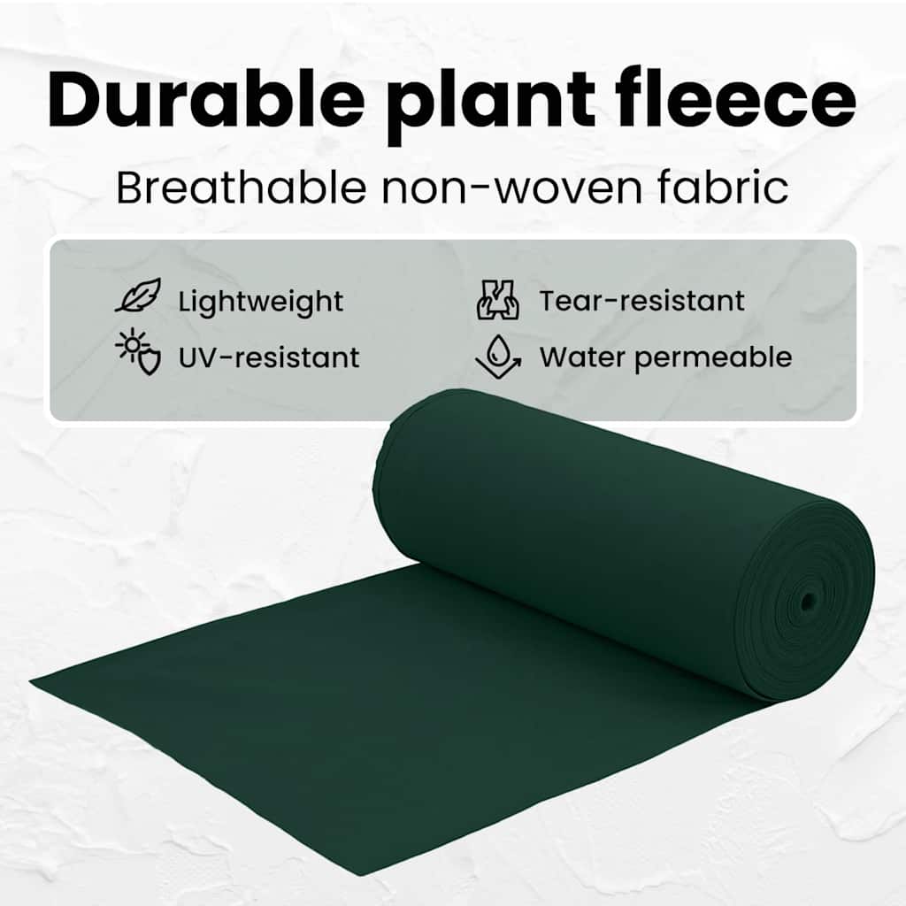 Frost Protection Plant Fleece Green 50 x 3.2 m Non-woven Fabric
