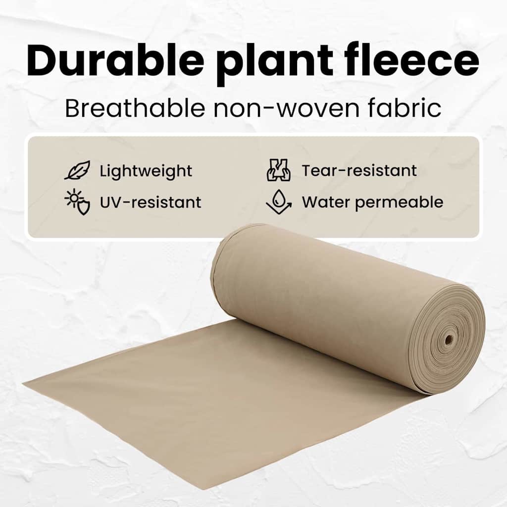 Frost Protection Plant Fleece Beige 50 x 3.2 m Non-woven Fabric