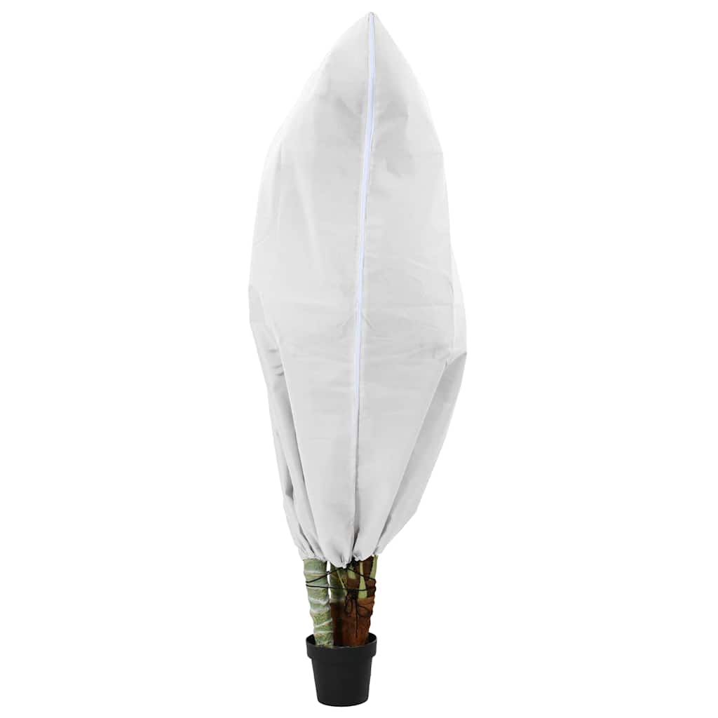 Frost Protection Plant Fleece Covers 5 pcs White 1.55 x 1 m